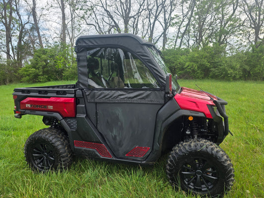 CFMoto UForce U10 Pro - Upper Doors/Rear Window Combo - 3 Star UTV