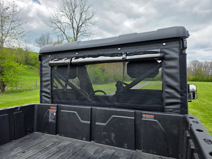 CFMoto UForce U10 Pro/U10 XL Pro - Back Panel with Mesh/Vinyl Window (Patent Pending) - 3 Star UTV