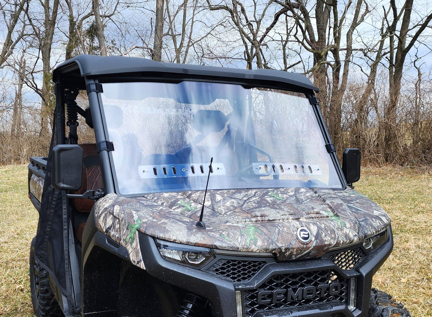 CFMoto UForce U10 Pro/U10 XL Pro Front Windshield - 3 Star UTV