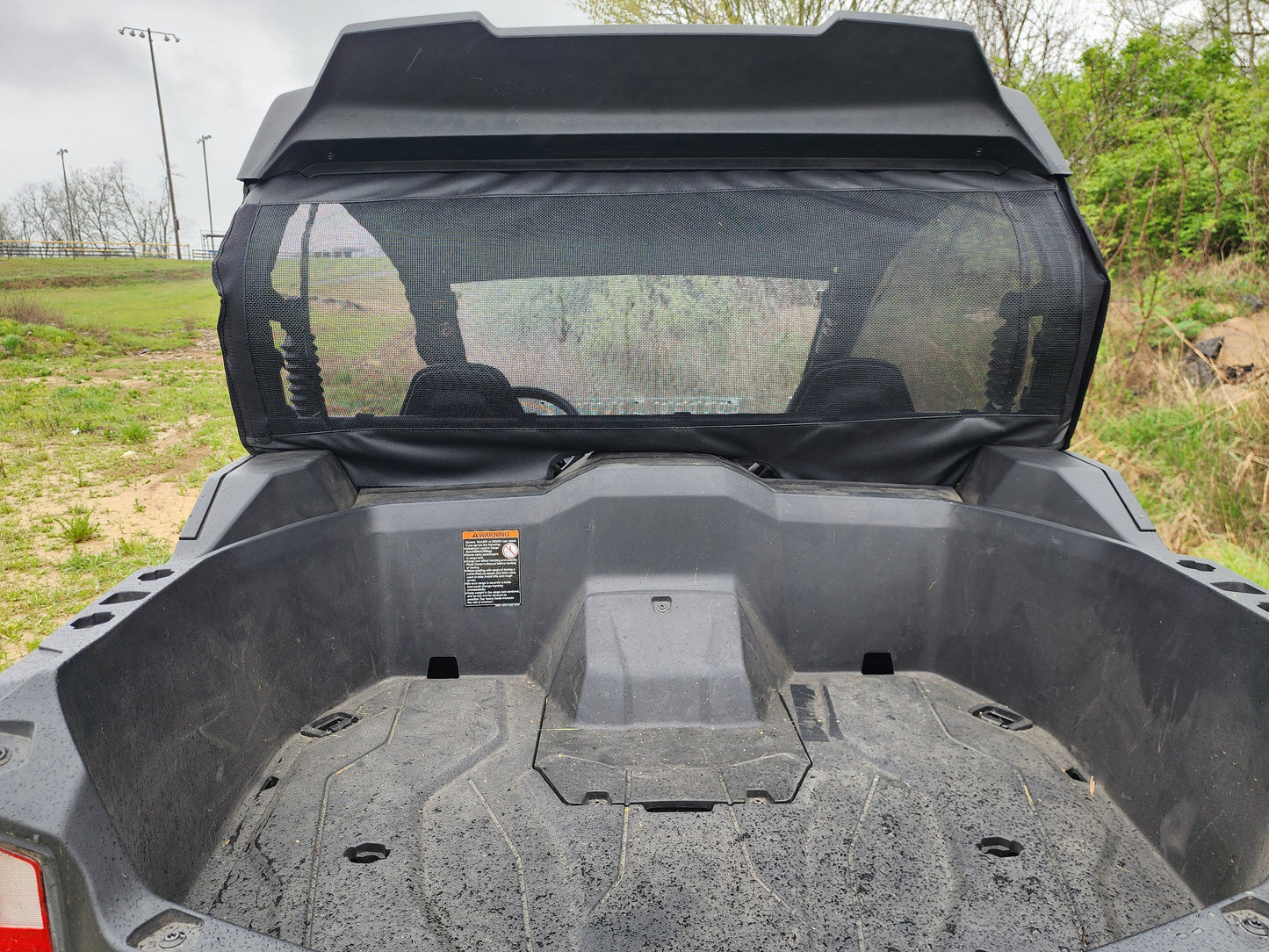 CFMoto ZForce Sport 4 - Rear Panel with Mesh Windows - 3 Star UTV