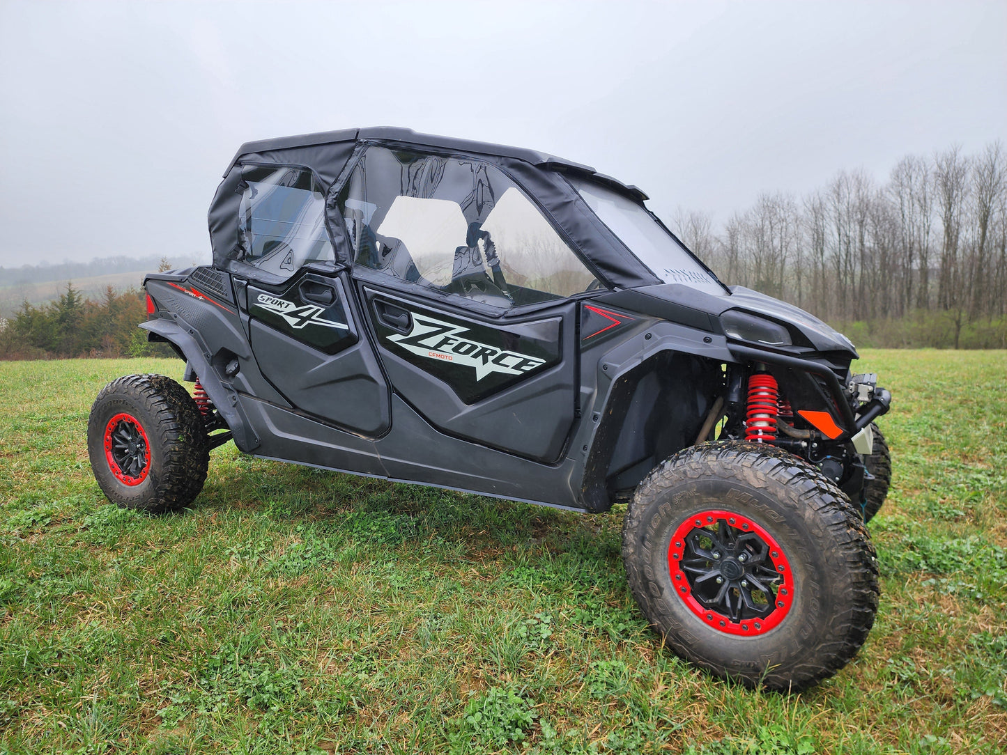 CFMoto ZForce Sport 4 - Soft Upper Doors - 3 Star UTV