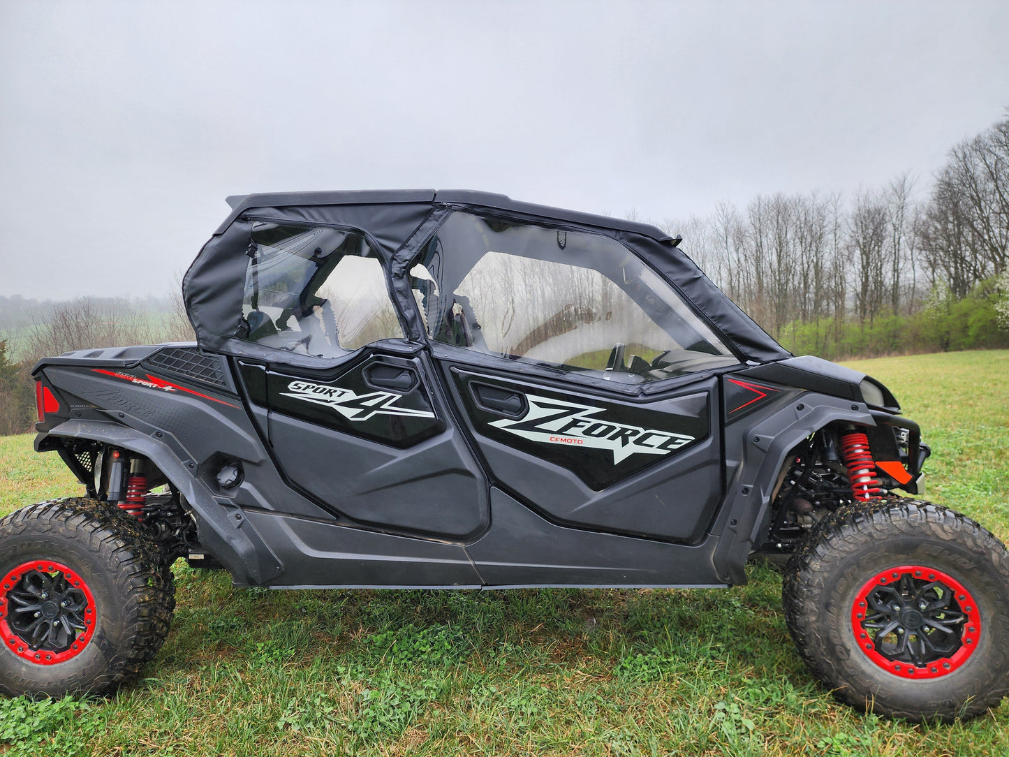 CFMoto ZForce Sport 4 - Soft Upper Doors - 3 Star UTV