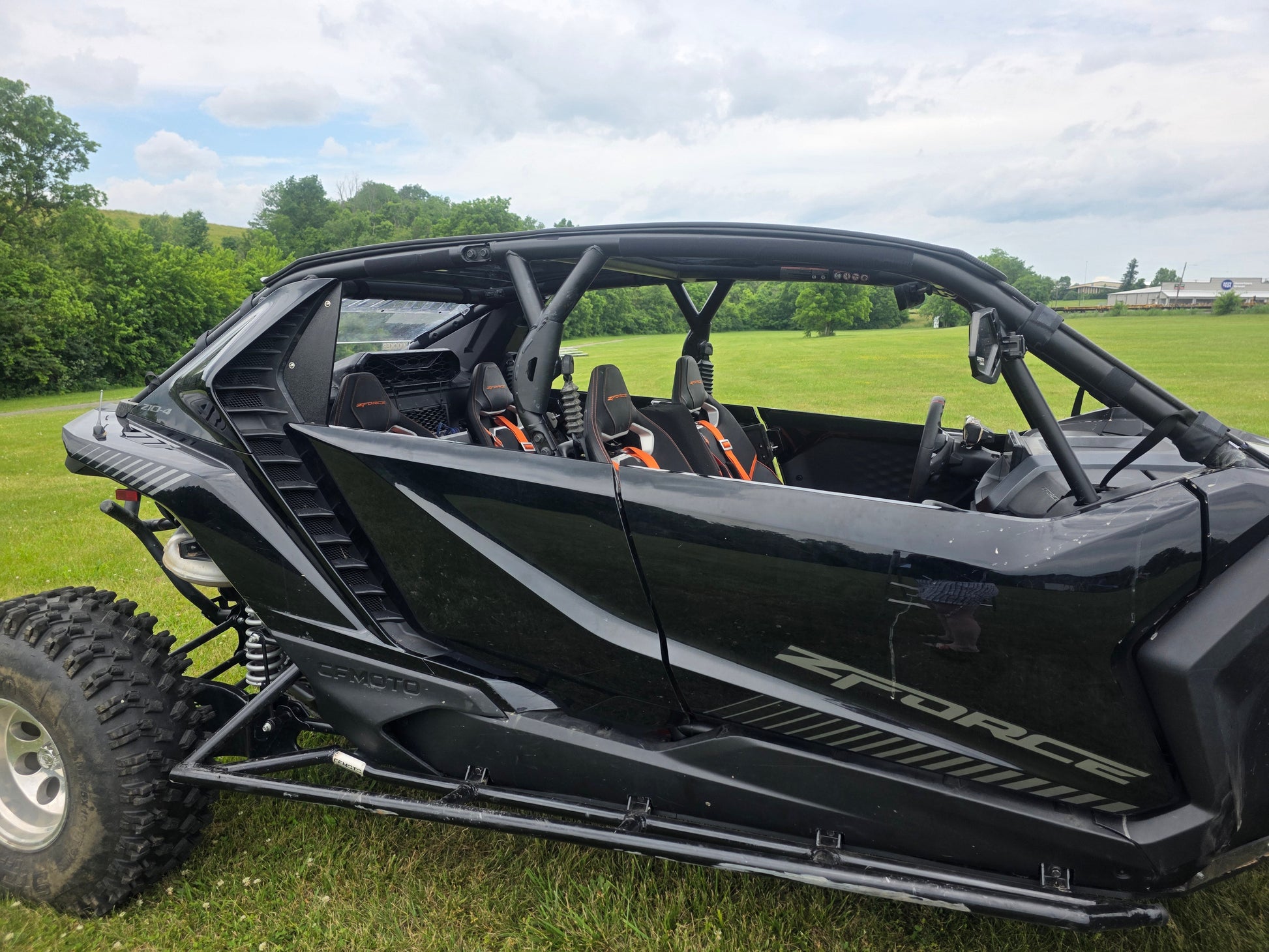 CFMOTO ZForce Z10-4 Dark Tinted 1/4" Polycarbonate Roof - 3 Star UTV
