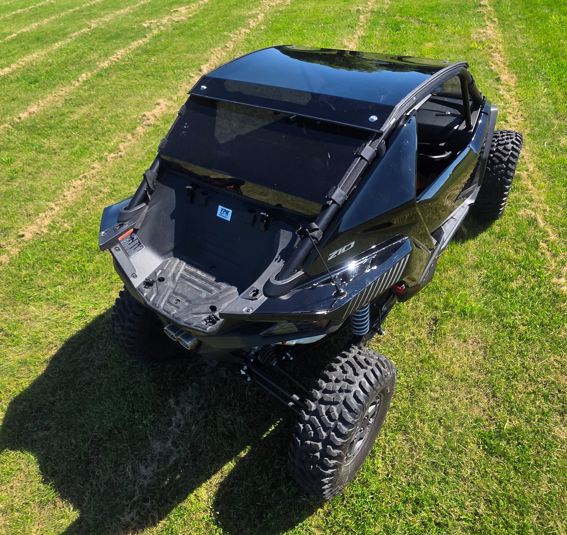 CFMOTO ZForce Z10 Dark Tinted 1/4" Polycarbonate Roof - 3 Star UTV