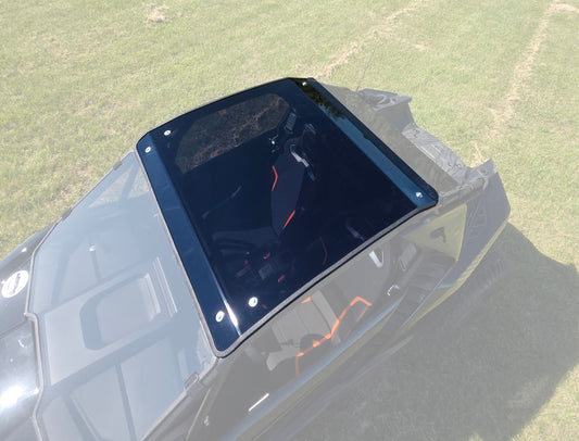 CFMOTO ZForce Z10 Dark Tinted 1/4" Polycarbonate Roof - 3 Star UTV