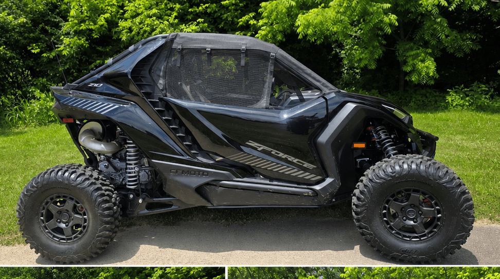 CFMOTO ZForce Z10 Upper Doors with Mesh Windows - 3 Star UTV