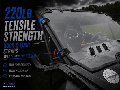 CFMoto ZForce Z10/Z10 - 4 Front Windshield - 3 Star UTV