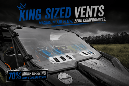 CFMoto ZForce Z10/Z10 - 4 Front Windshield - 3 Star UTV