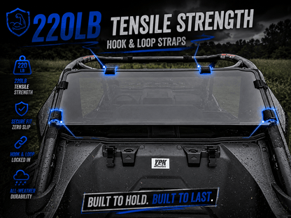 CFMoto ZForce Z10/Z10 - 4 Rear Windshield - 3 Star UTV