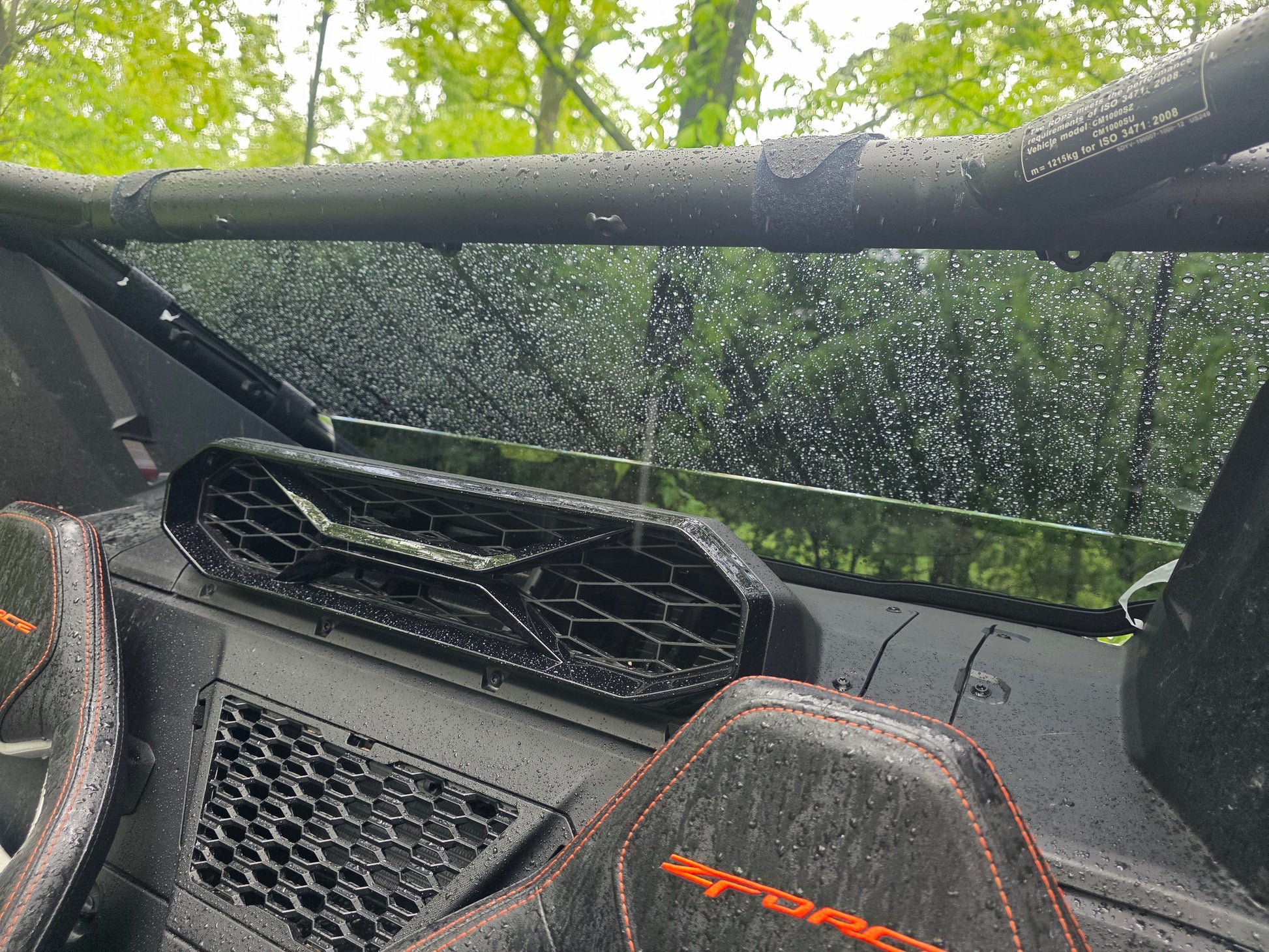 CFMoto ZForce Z10/Z10 - 4 Rear Windshield - 3 Star UTV