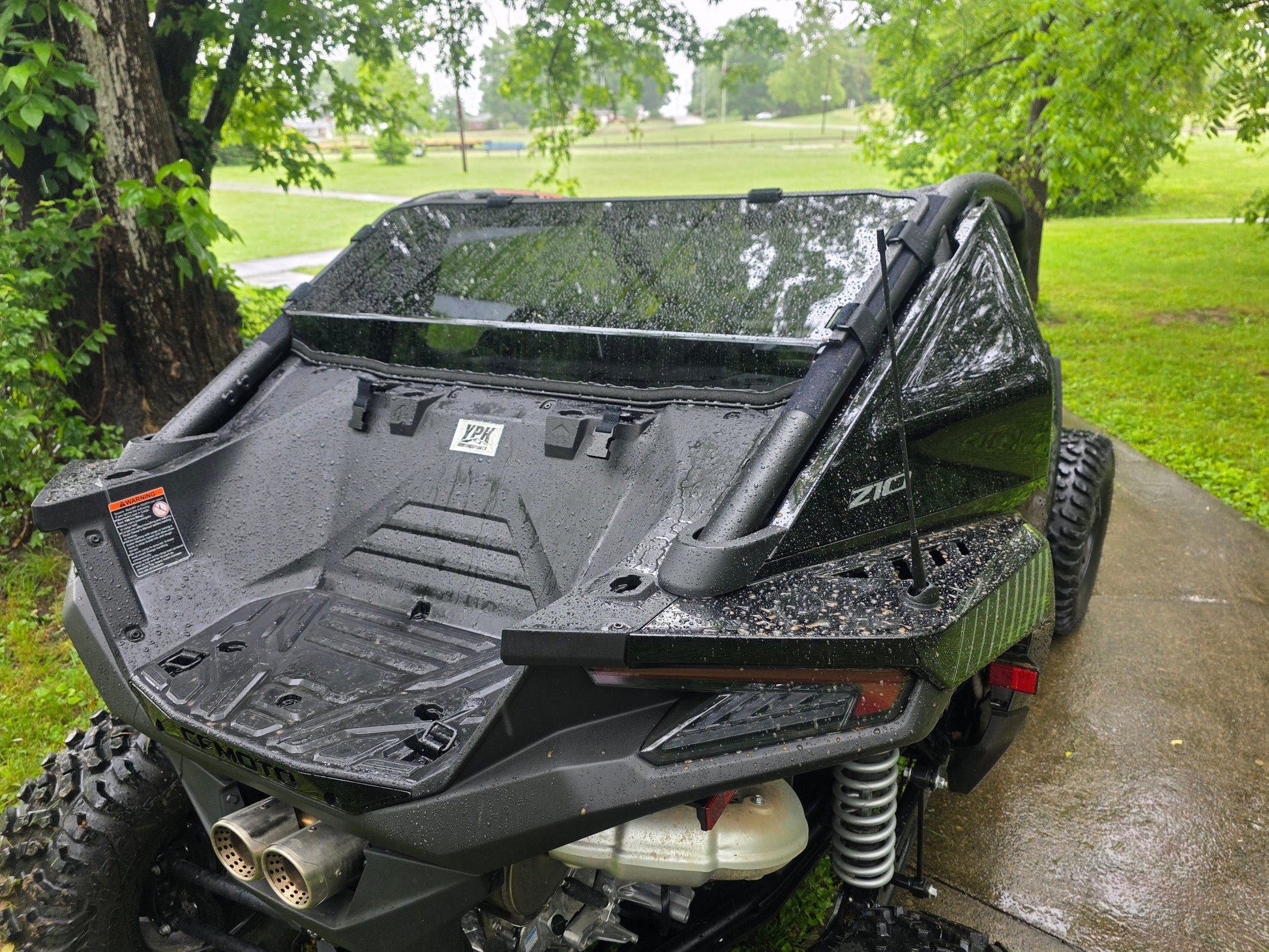 CFMoto ZForce Z10/Z10 - 4 Rear Windshield - 3 Star UTV