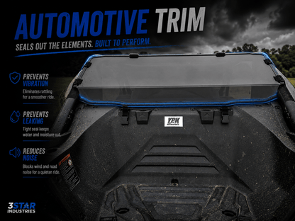 CFMoto ZForce Z10/Z10 - 4 Rear Windshield - 3 Star UTV