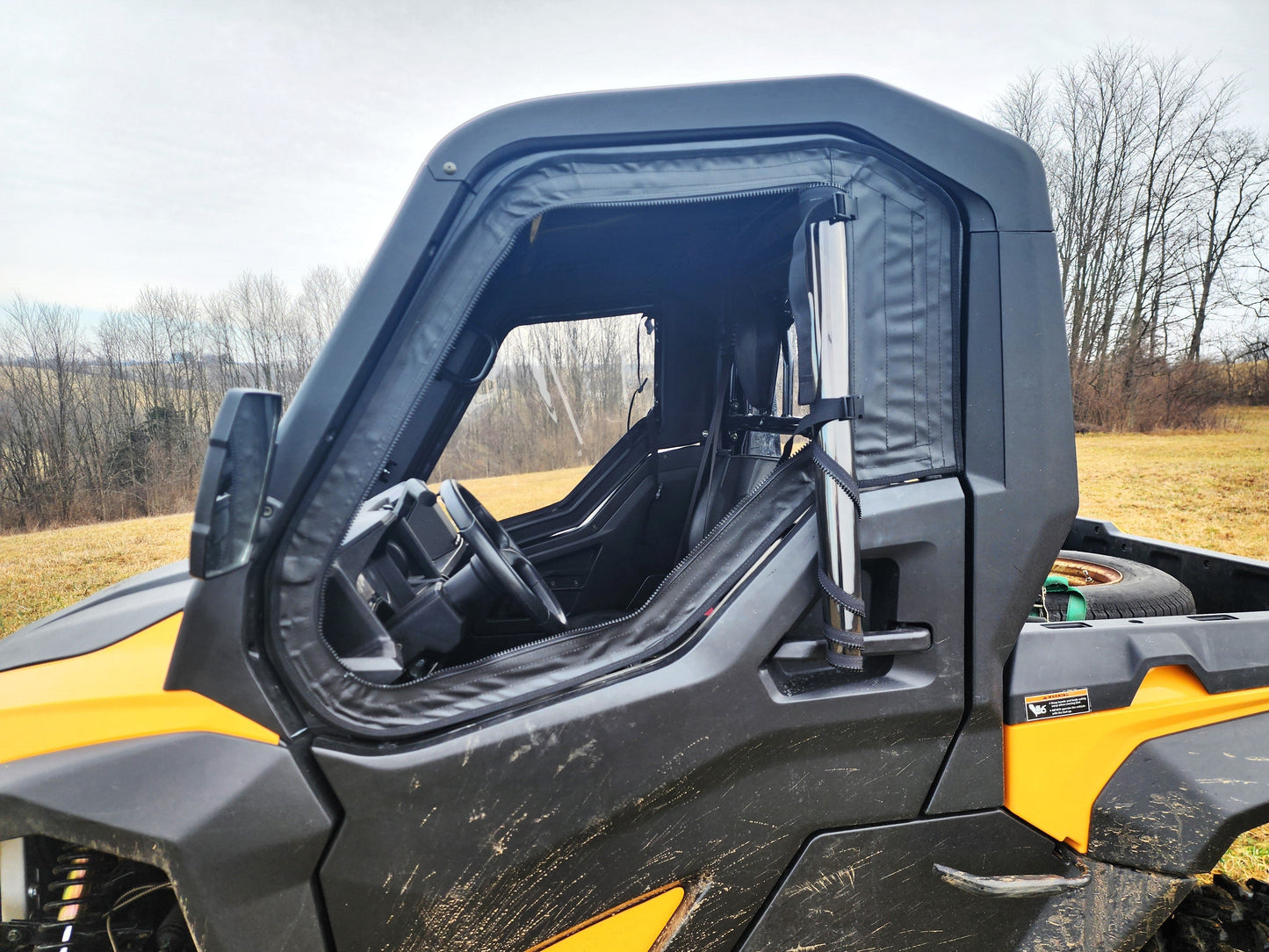 Cub Cadet Challenger MX550/750 Upper Doors with Steel Frame - 3 Star UTV