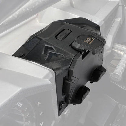 Electric Device Tablet Holder GPS Mount Storage Box for Polaris RZR XP 1000/ XP Turbo - 3 Star UTV