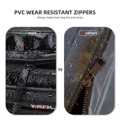 Front Door Bags with Removable Knee Pad for RZR PRO XP 2020 - 2024 - 3 Star UTV