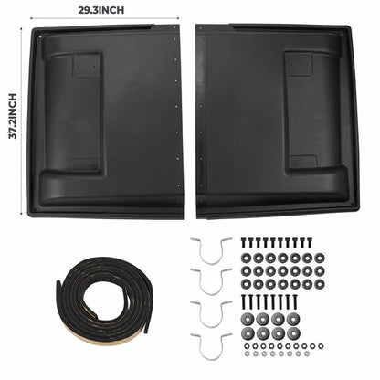 Hard Roof Top for Kawasaki Mule 2010 2510 3010 4010 - 3 Star UTV