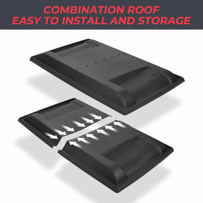 Hard Roof Top for Kawasaki Mule 2010 2510 3010 4010 - 3 Star UTV