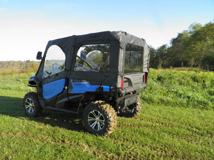 Honda Pioneer 1000-5 - Door/Rear Window Combo (Upper Doors/Rear Panel) - 3 Star UTV