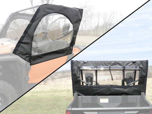 Honda Pioneer 1000 - Door/Rear Window Combo (Upper Doors) - 3 Star UTV