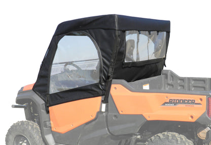Honda Pioneer 1000 - Full Cab Enclosure for Hard Windshield (Upper Doors) - 3 Star UTV