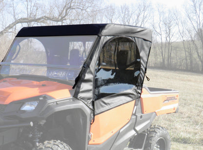 Honda Pioneer 1000 - Full Cab Enclosure for Hard Windshield (Upper Doors) - 3 Star UTV