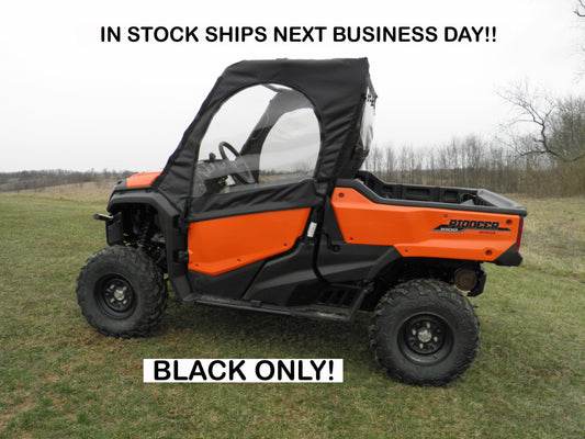Honda Pioneer 1000 - Soft Upper Doors - 3 Star UTV