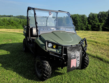 John Deere Gator 550/560/590 (2- and 4-Seater Models) - 2 Pc Scratch-Resistant Windshield - 3 Star UTV