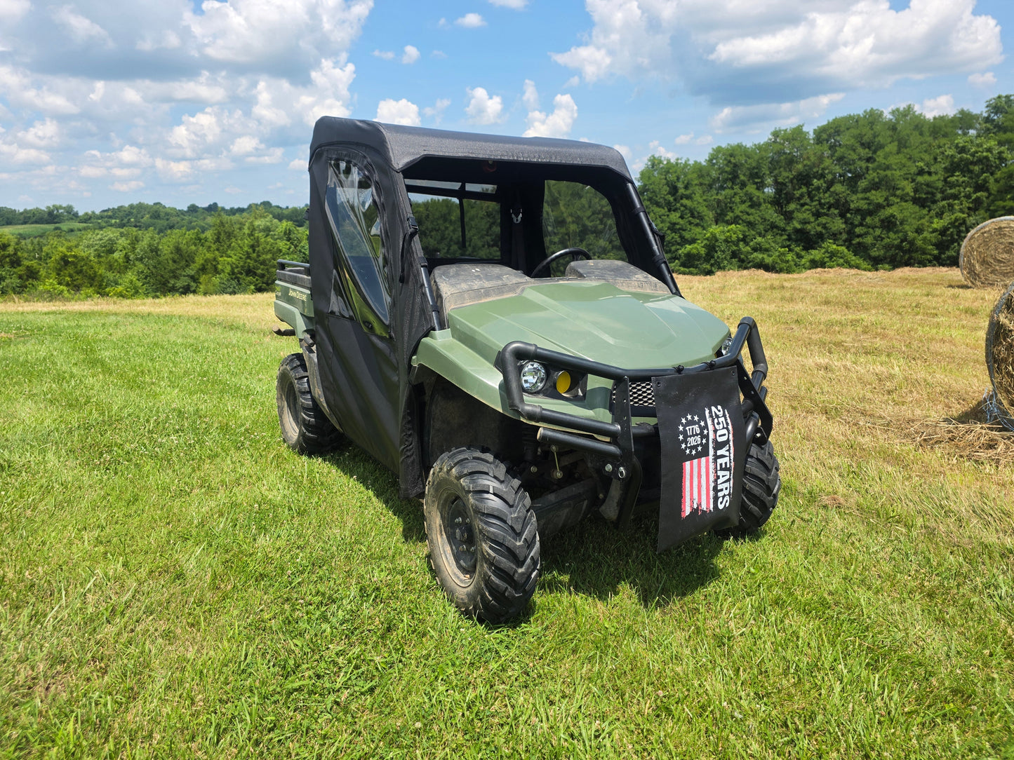 John Deere Gator 550/560/590 - Full Cab Enclosure for Hard Windshield - 3 Star UTV