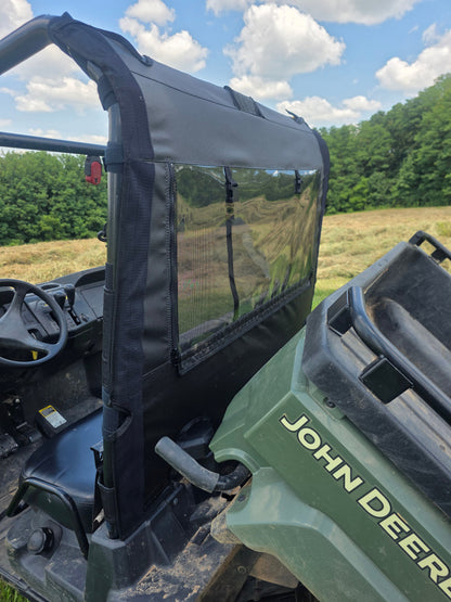 John Deere Gator 550/560/590 - Soft Back Panel with Mesh/Vinyl Window - 3 Star UTV