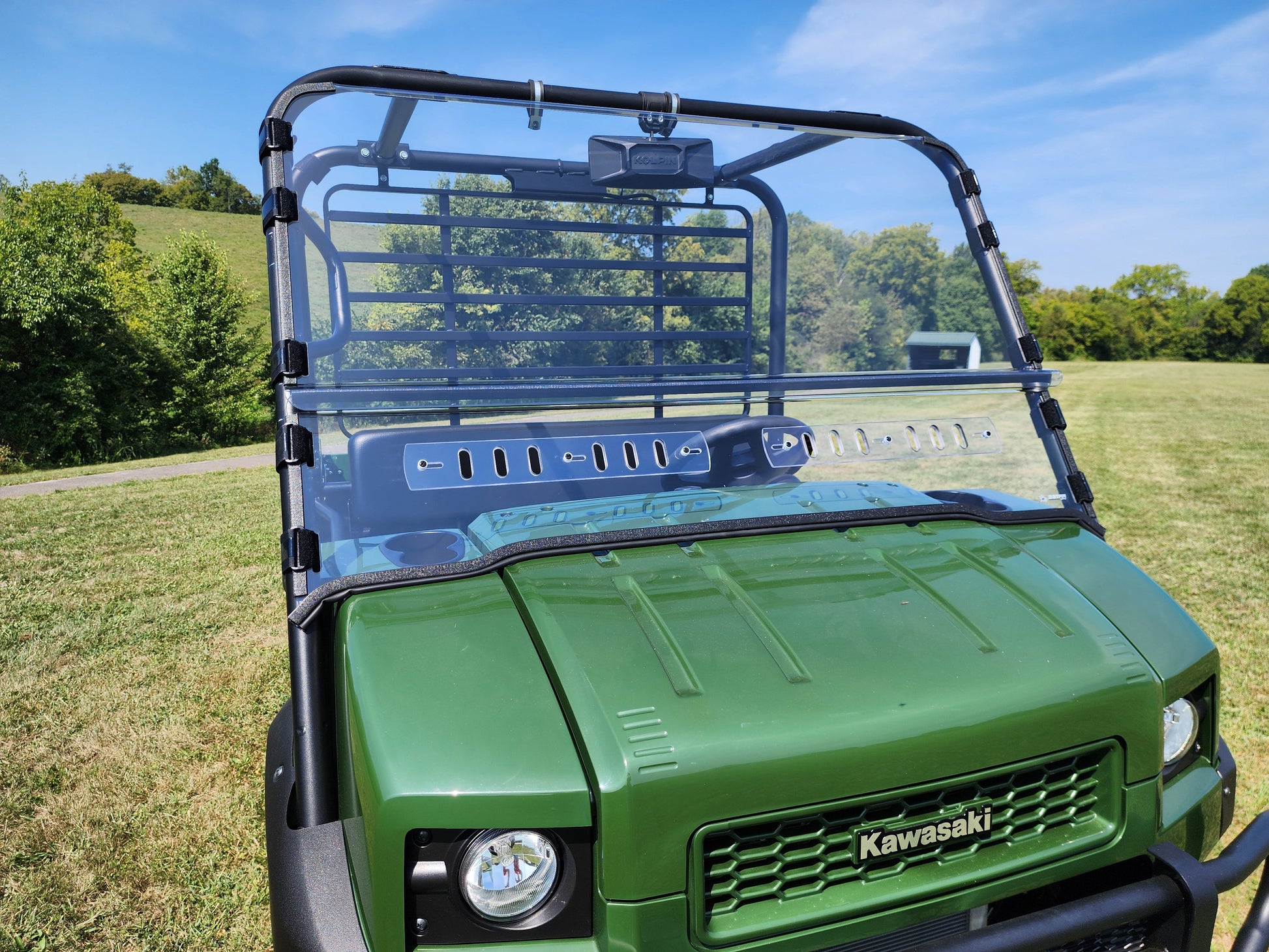 Kawasaki Mule 4000/4010 - 2 Pc General - Purpose Windshield - 3 Star UTV