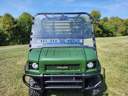 Kawasaki Mule 4000/4010 - 2 Pc Scratch - Resistant Windshield - 3 Star UTV