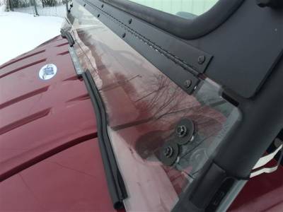 Kawasaki MULE 4000/4010 Laminated Glass Windshield - 3 Star UTV