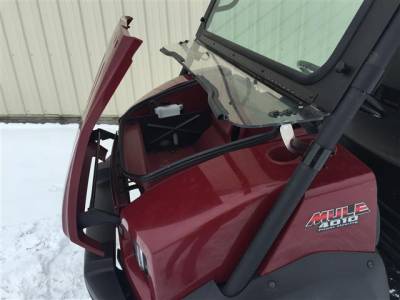 Kawasaki MULE 4000/4010 Laminated Glass Windshield - 3 Star UTV
