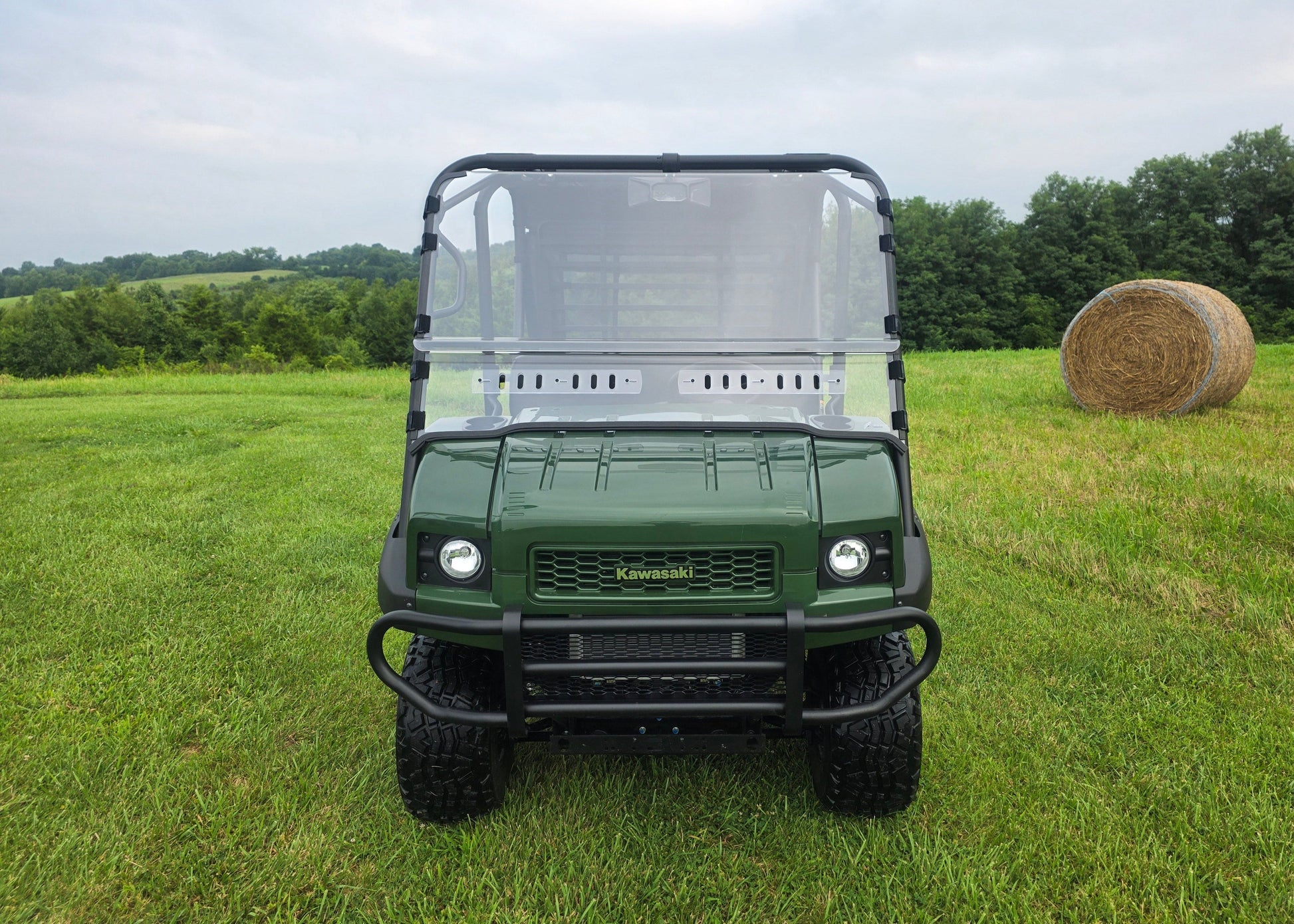 Kawasaki Mule 4000/4010 Trans - 2 Pc General-Purpose Windshield - 3 Star UTV