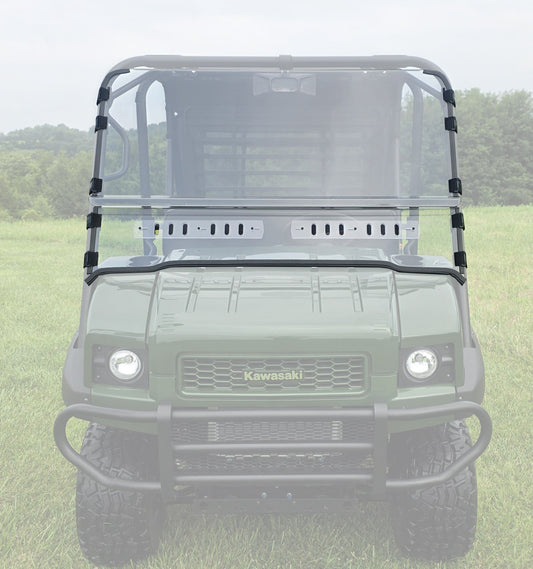 Kawasaki Mule 4000/4010 Trans - 2 Pc General-Purpose Windshield - 3 Star UTV