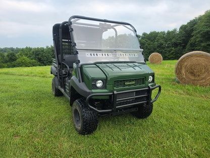 Kawasaki Mule 4000/4010 Trans - 2 Pc Scratch-Resistant Windshield - 3 Star UTV