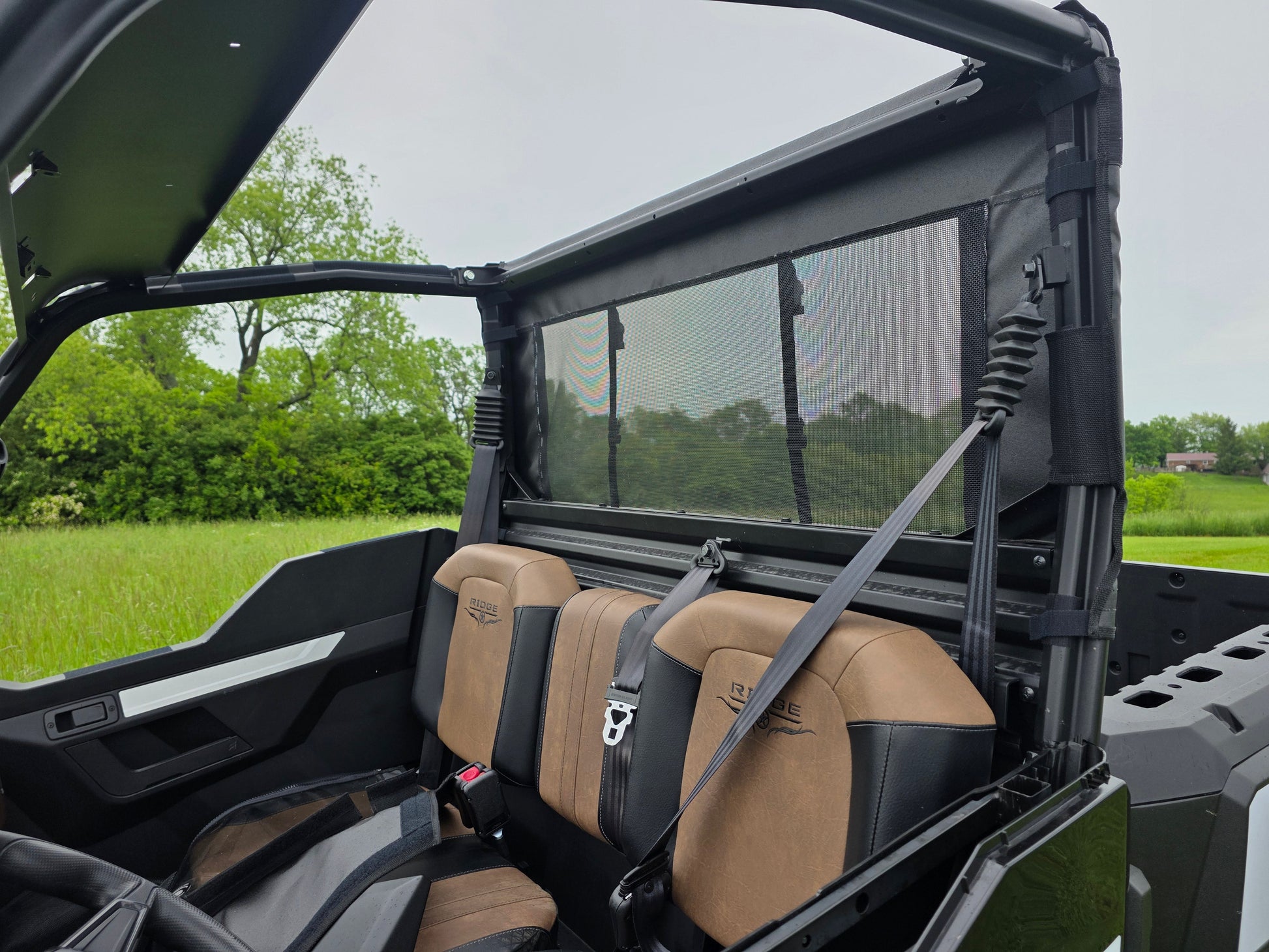 Kawasaki Ridge - Back Panel - 3 Star UTV