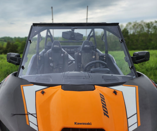 Kawasaki Teryx KRX Crew - 1 Pc General - Purpose Windshield - 3 Star UTV