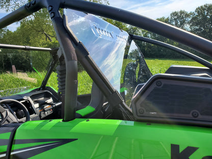 Kawasaki Teryx KRX Crew - 1 Pc Polycarbonate Rear Windshield - 3 Star UTV