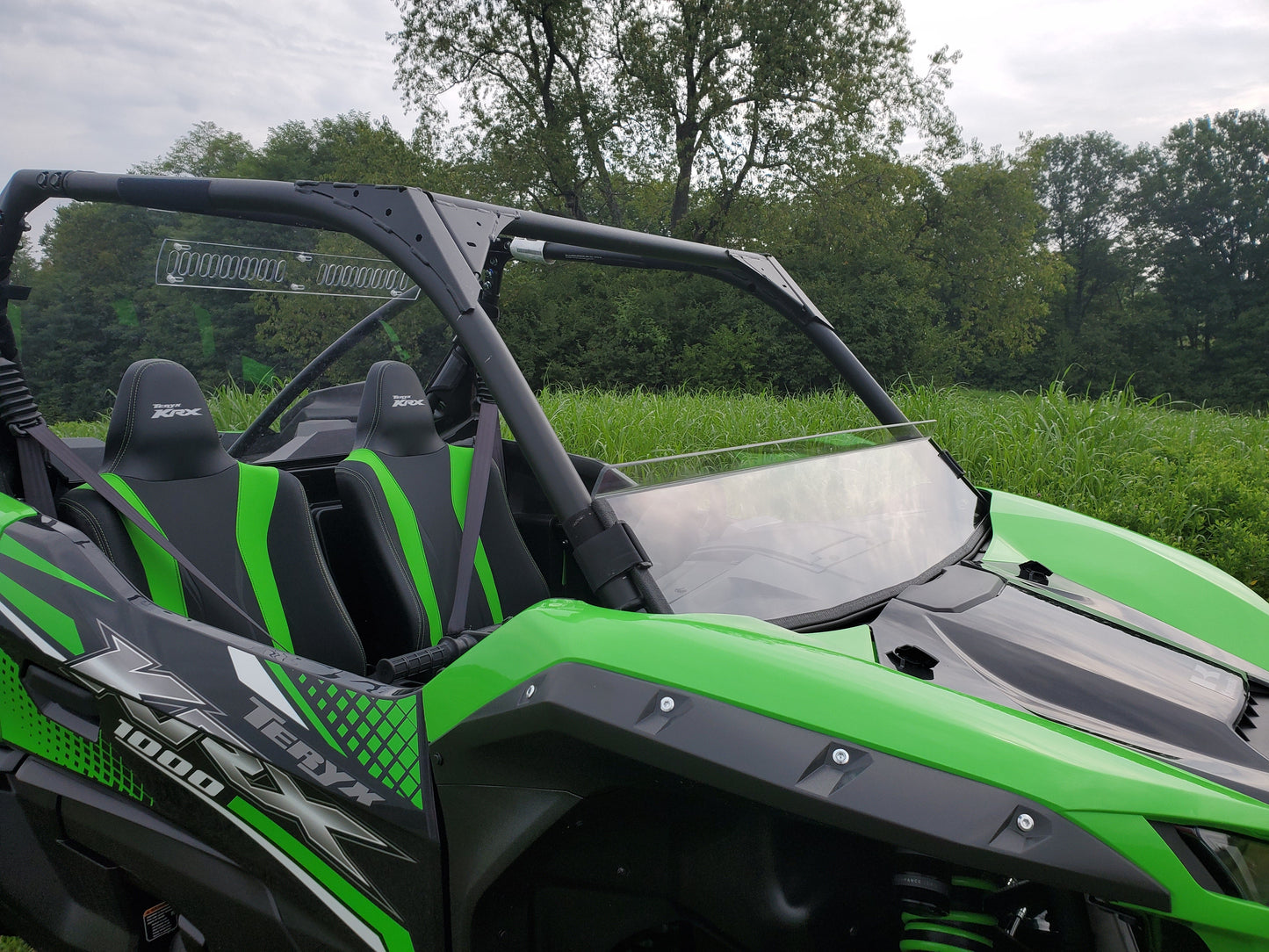 Kawasaki Teryx KRX Crew - General - Purpose Half Windshield - 3 Star UTV