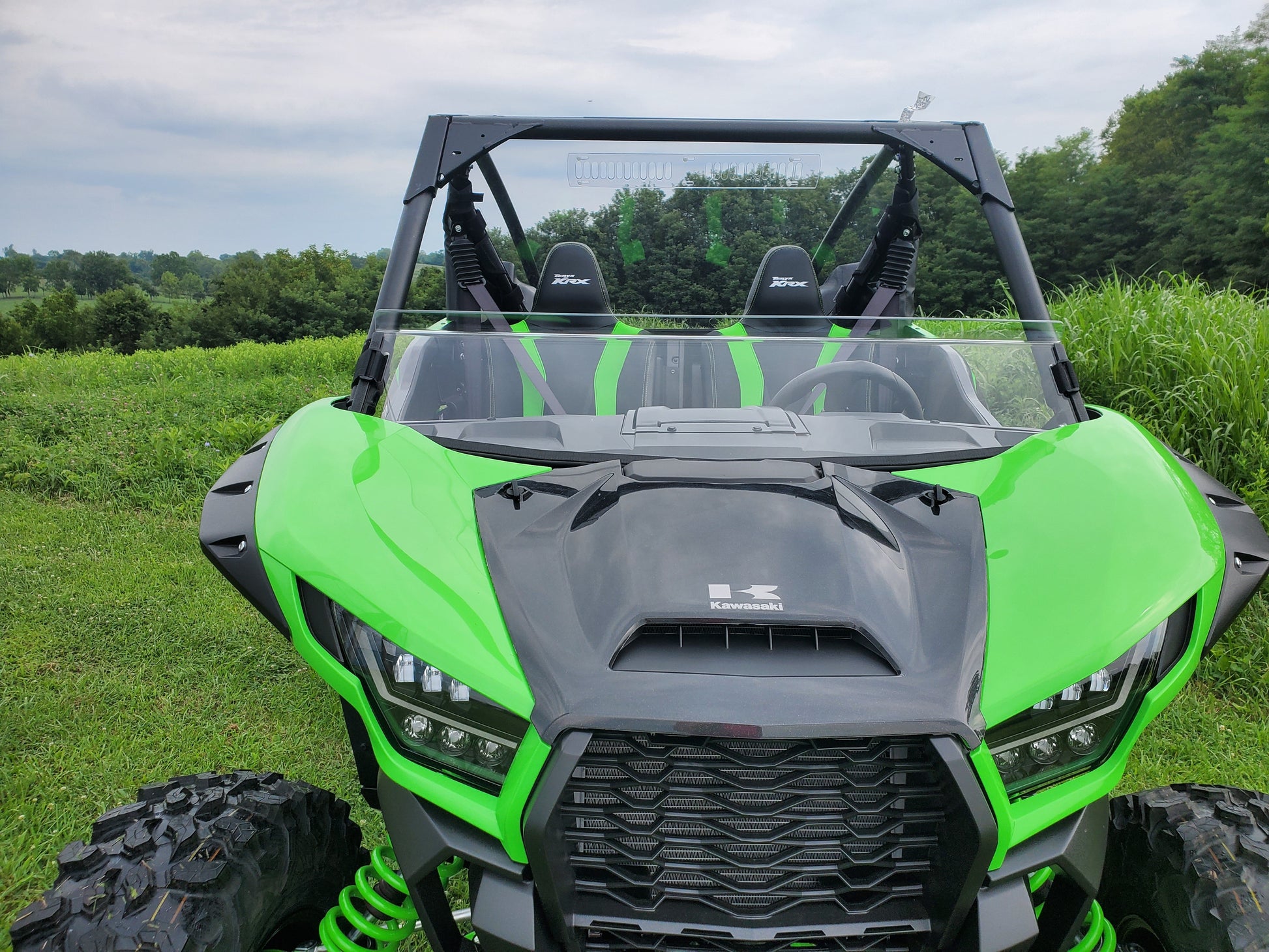 Kawasaki Teryx KRX Crew - General - Purpose Half Windshield - 3 Star UTV