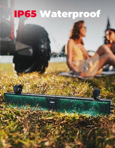 Kemimoto - 33 - inch 8 - Speaker RGB UTV Bluetooth Sound Bar for UTVs with 1.75" to 2.25" Roll Bars (Copy) (Copy) - 3 Star UTV