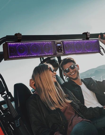 Kemimoto - 33 - inch 8 - Speaker RGB UTV Bluetooth Sound Bar for UTVs with 1.75" to 2.25" Roll Bars (Copy) (Copy) - 3 Star UTV