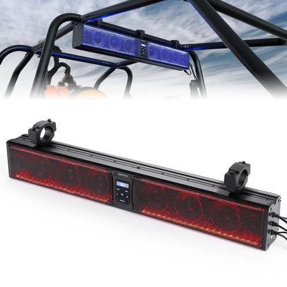 Kemimoto - 33 - inch 8 - Speaker RGB UTV Bluetooth Sound Bar for UTVs with 1.75" to 2.25" Roll Bars (Copy) (Copy) - 3 Star UTV