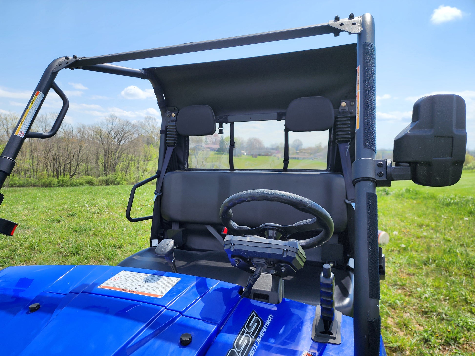 Massimo T - Boss 410 - Canvas Rear Panel - 3 Star UTV