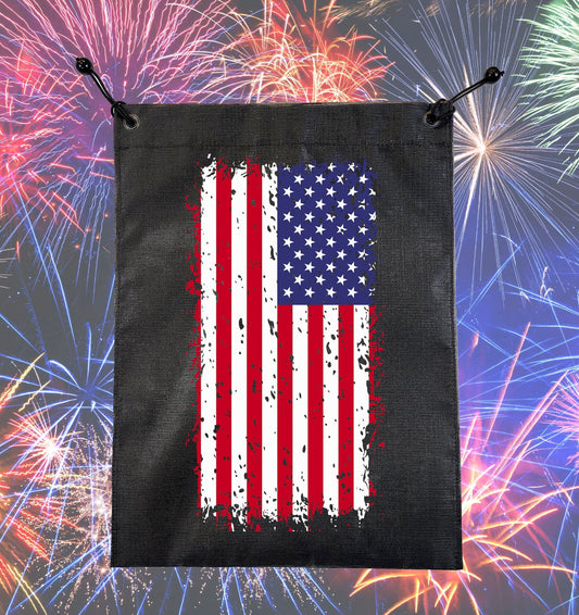 Mesh Trail Bag - American Flag - 3 Star UTV