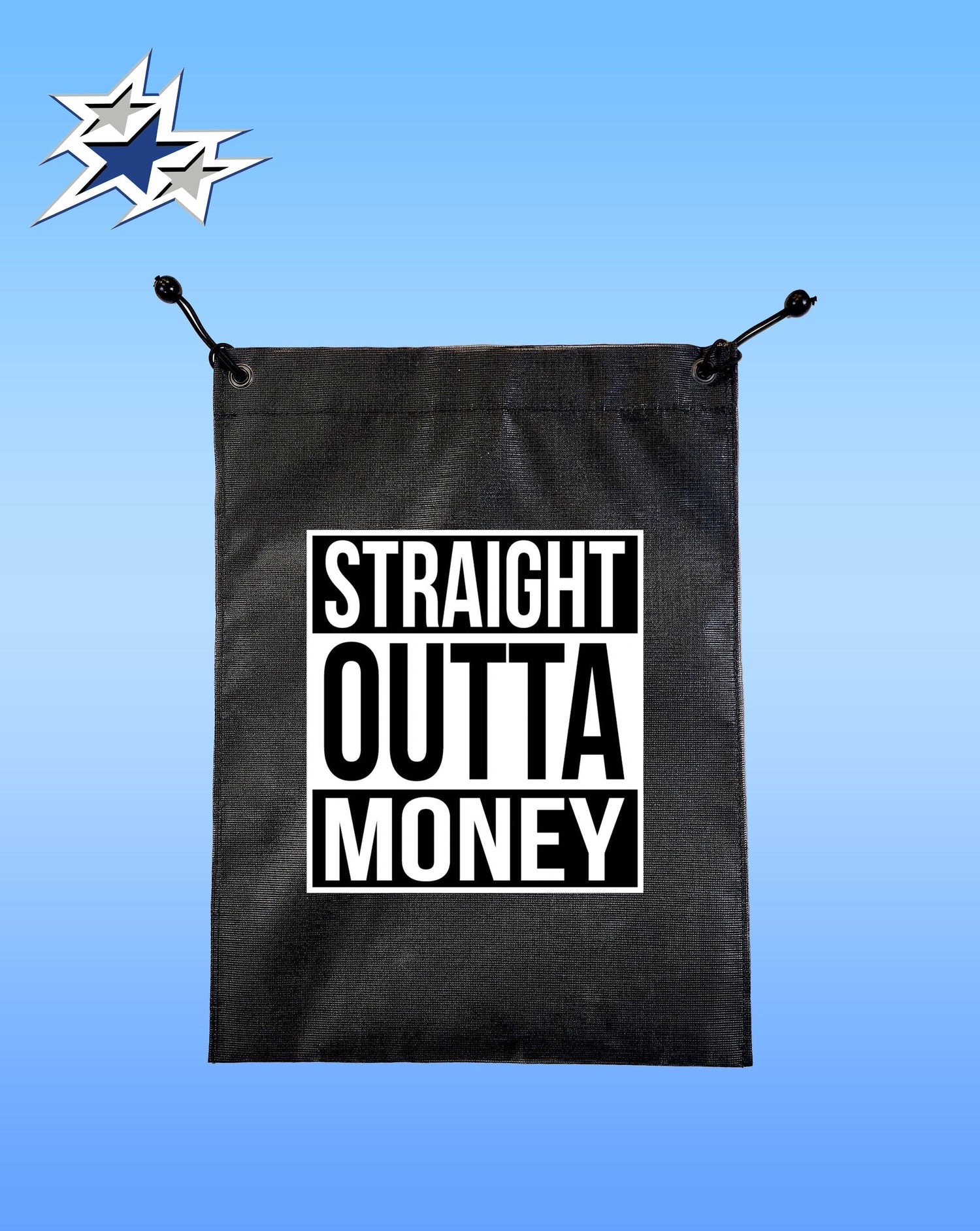 Mesh Trail Bag - Straight Outta Money - 3 Star UTV