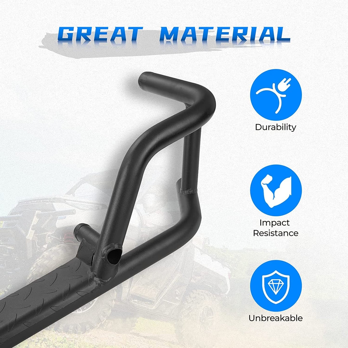 Nerf Bars for Ranger XP 1000 2018 - 2024 - 3 Star UTV