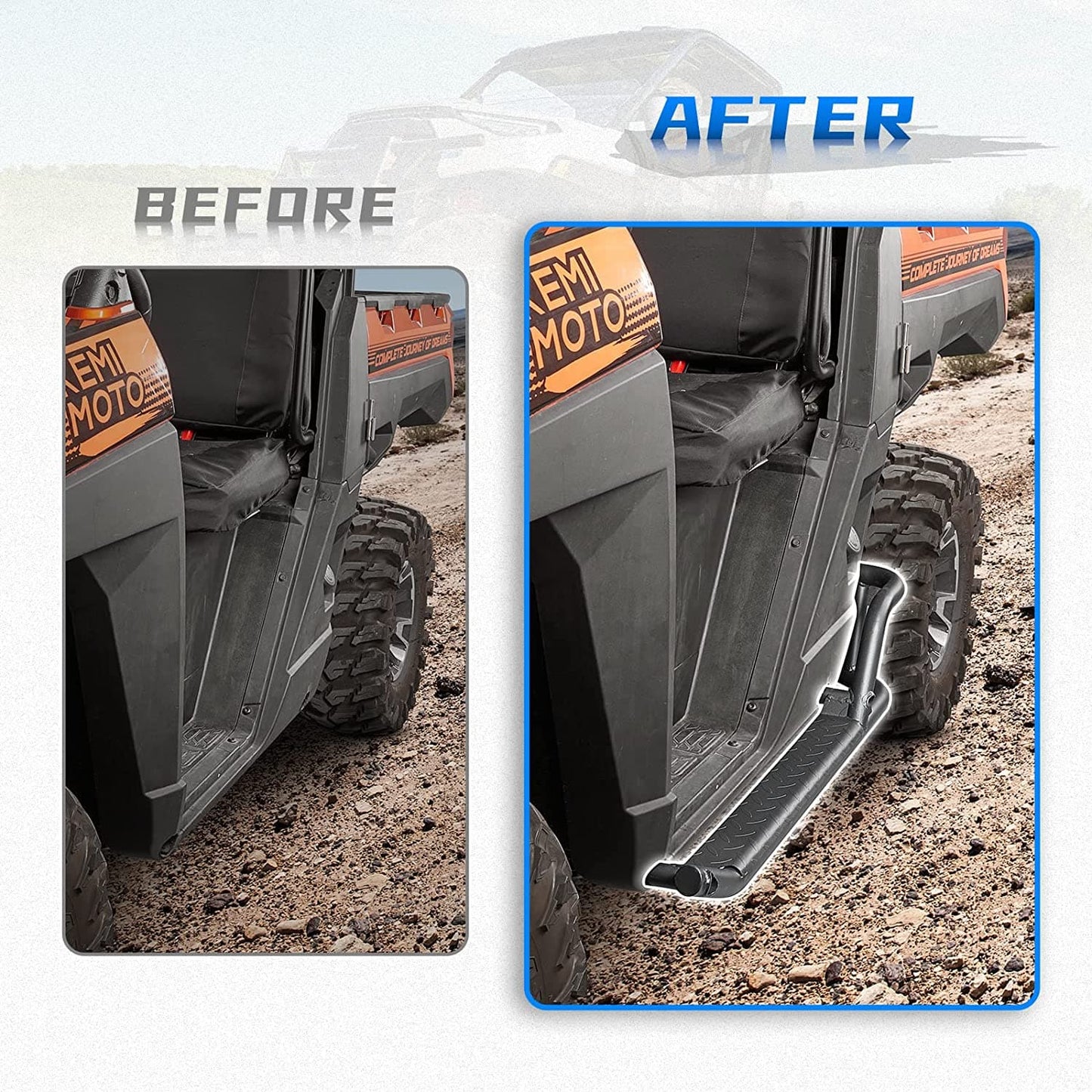 Nerf Bars for Ranger XP 1000 2018 - 2024 - 3 Star UTV