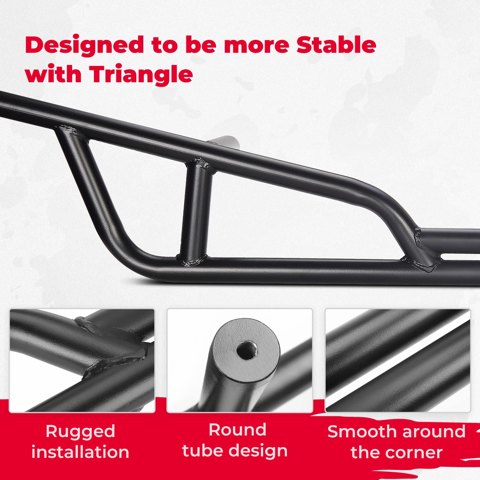 Nerf Bars Rock Sliders for Can - Am Maverick X3 2017 - 2025 - 3 Star UTV